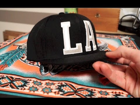 How to Make a Custom LA Snapback Tutorial! DIY