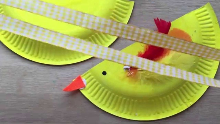 How to Make a Paper Plate Purse for Spring   Chicks & Bunny