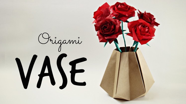 How to make an Origami Vase (Tadashi Mori)