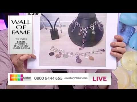 'How to Make Chain Maille Jewellery': JewelleryMaker LIVE 6.05.2014