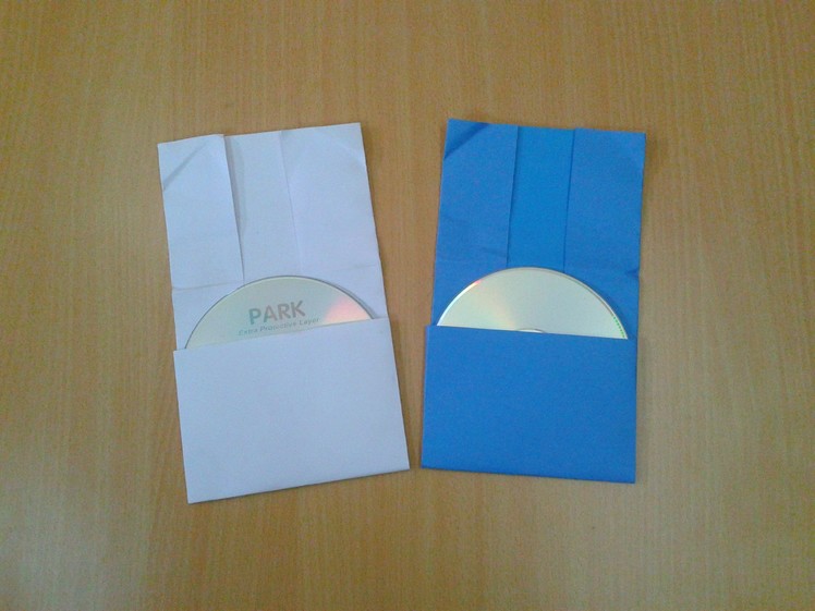 How to Make Instant CD & DVD Case.Cover out of Paper
