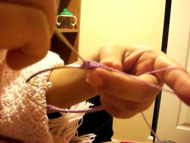 How to make the crochet earring pt2