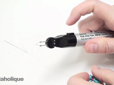 How to Use the BeadSmith Cordless Thread Zap II Thread Burner Tool
