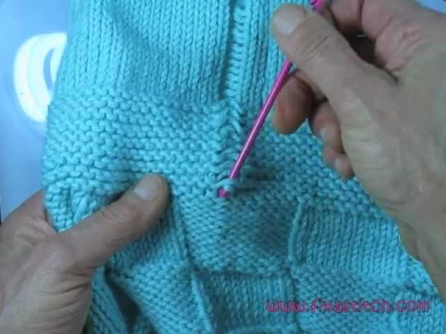 Knit & Purl Repair Technique with Fix A Stitch
