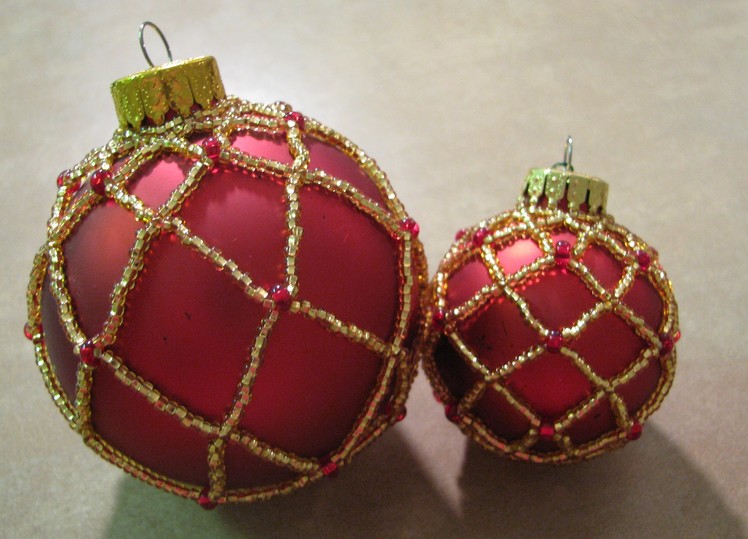 Large Beaded Ornament ~ Part 2 of 2