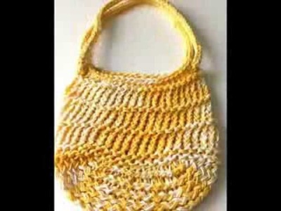 Loom Knit Bags by SparkleKnit