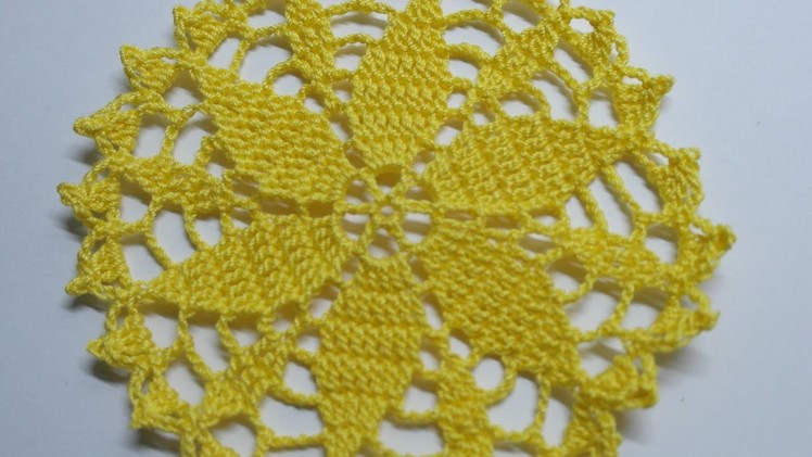 Make a Crocheted Summer Flower Doily - DIY Crafts - Guidecentral