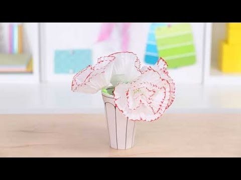 Mother's Day Crafts: Cupcake Carnations