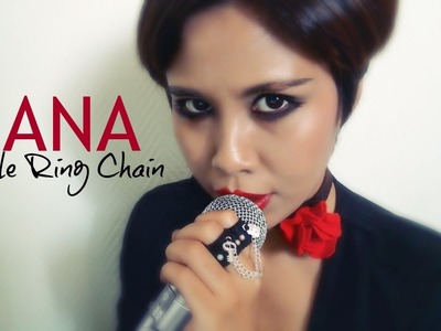 NANA : DIY Double Felt Ring Chain Fashion Tutorial