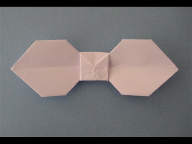 Origami bow tie