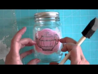 Paper Crafting Gift Jar using Spellbinders Dies