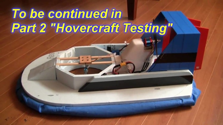 RC Hovercraft Part 1 (Building an RC Hovercraft)