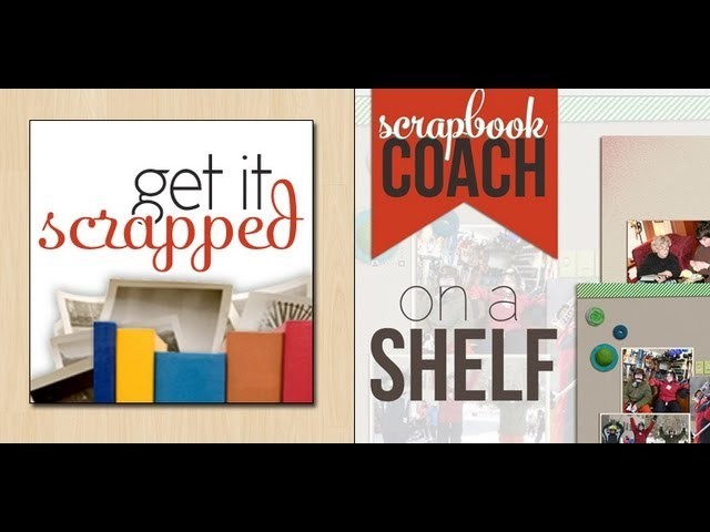 Scrapbook Coach | On A Shelf Lesson 3