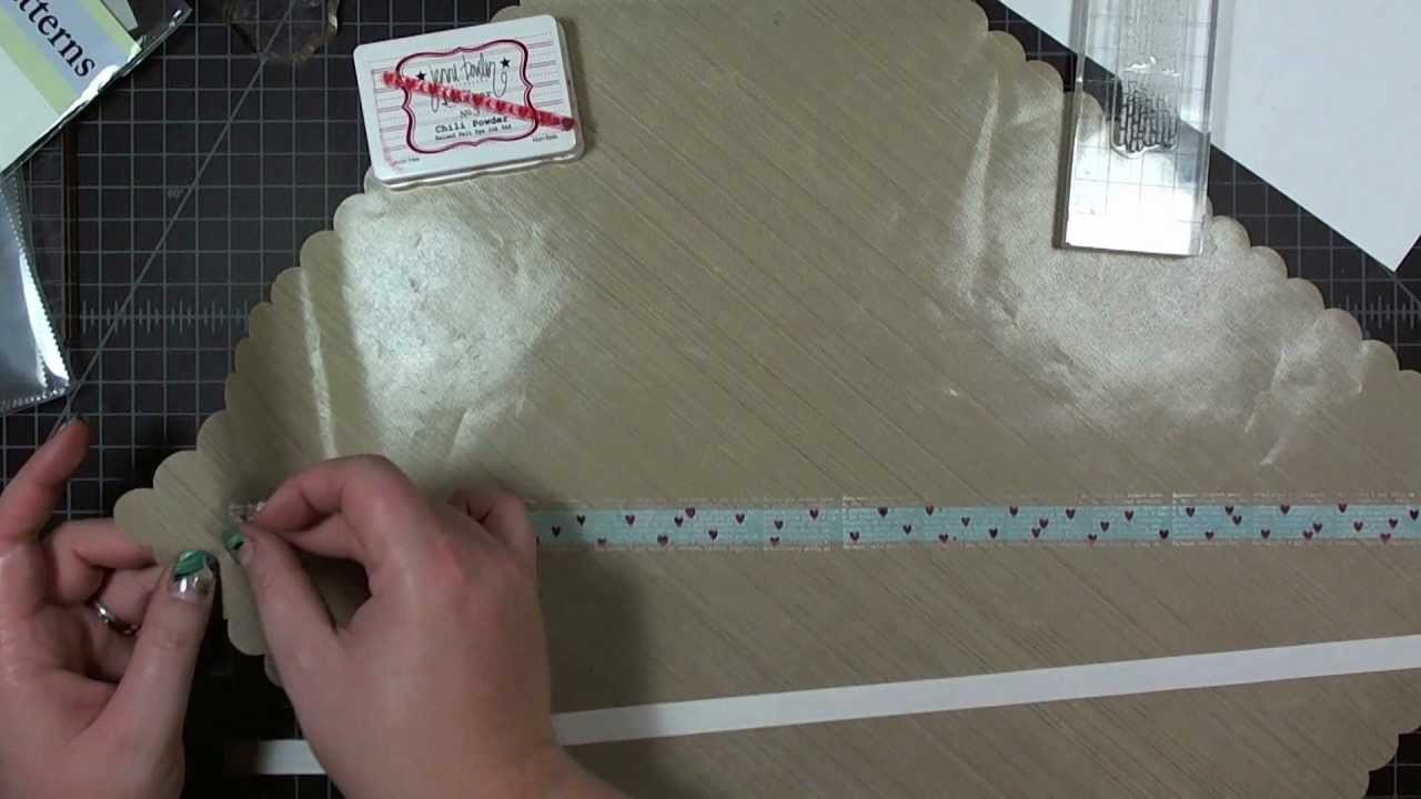 Scrapbook Tutorial: Make Your Own Washi Tape