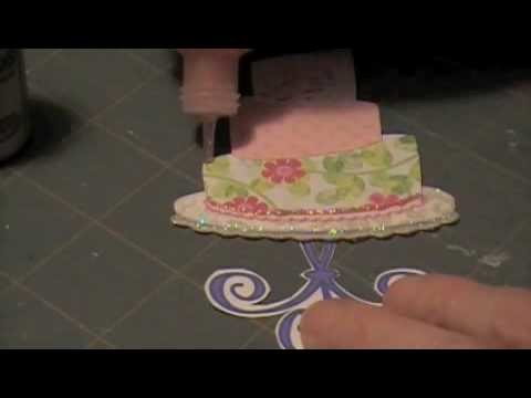Scrapbooking: Make a Paper Cake Mixed Media Style.m4v