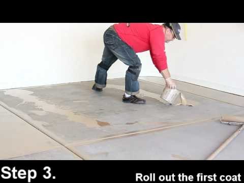 Slide-Lok's SLAC-27 - High gloss sealer - Cheap and Easy garage floor - DIY friendly