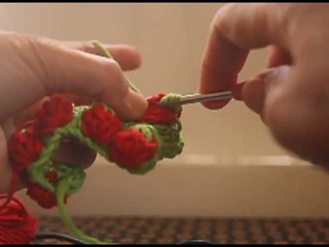Strawberry Crochet Stitches Part 2 of 2