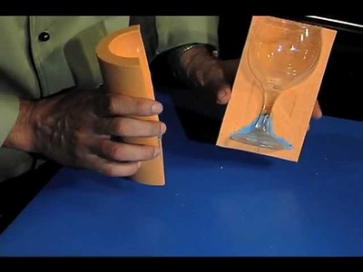 Sugar Glass Video: How To Make Sugar Martini, Champagne & Wine Glasses
