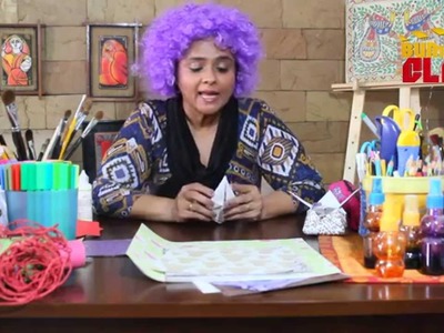This Summer Learn Making Star Box with Aunty Crafty Aunty "Origami for Kids" Hindi