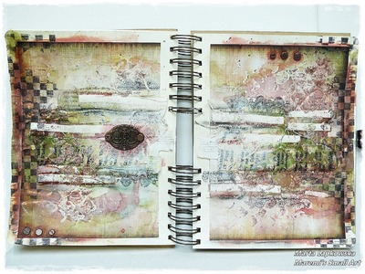 Tutorial Mixed Media Journal Page 'Lucky' for Finnabair Creative Team