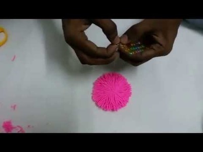 Beautiful Woolen Flower Making with simple steps - handicrafts at home