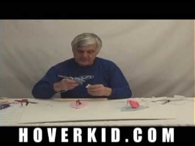 Build a balloon powered hovercraft. Easy to build, DIY project for kids and students - PART-2