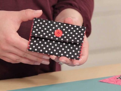 Creativity Made Simple with Jo-Ann: Make an Easy Card Case