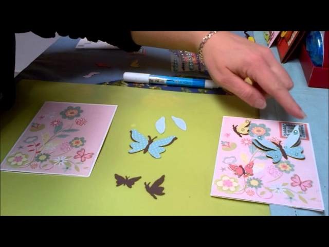 Cricut cards - Crafty Sabby- Paper crafts -Butterfly Card