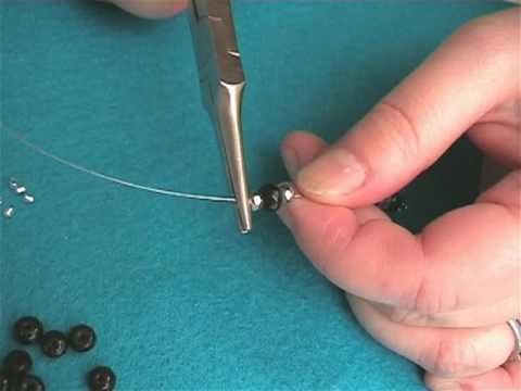 Crimp Beads and Make a Floating Style Necklace | Jewellery Making Episode 3