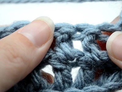 Crochet Lessons - How to work the waffle stitch - Part 2