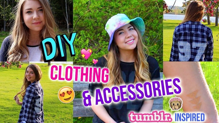 DIY Clothing and Accessories! Inspired by Tumblr! Cheap and Cute!