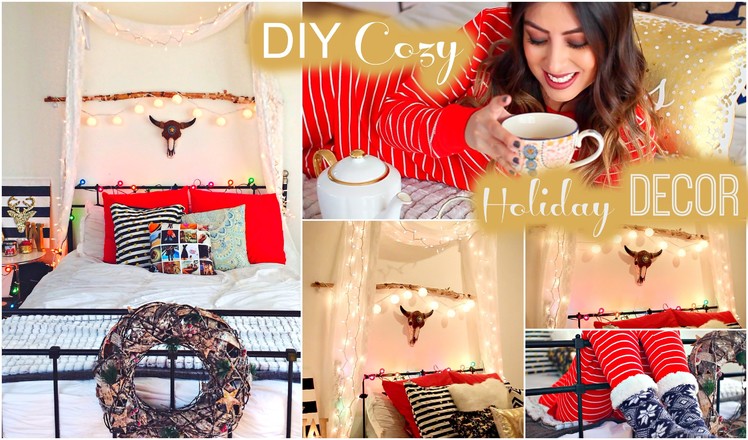 DIY Cozy Holiday Room Decor: Tumblr & Christmas