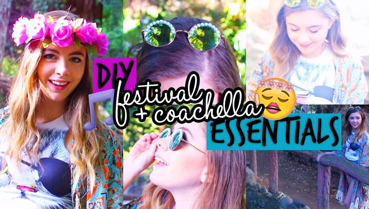 DIY Festival Essentials! Easy & Affordable! . Pinterest & Tumblr Inspired