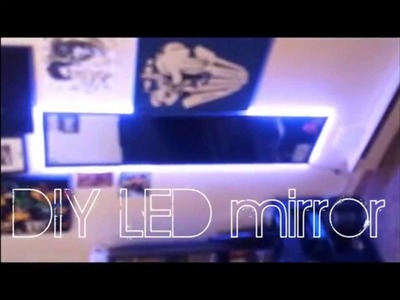 DIY LED mirror under $16