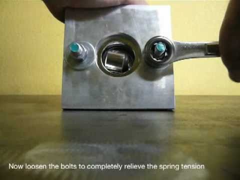 DIY Motorcycle Shock Spring Compressor