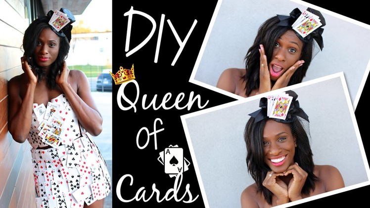 DIY Queen of Cards Halloween Costume