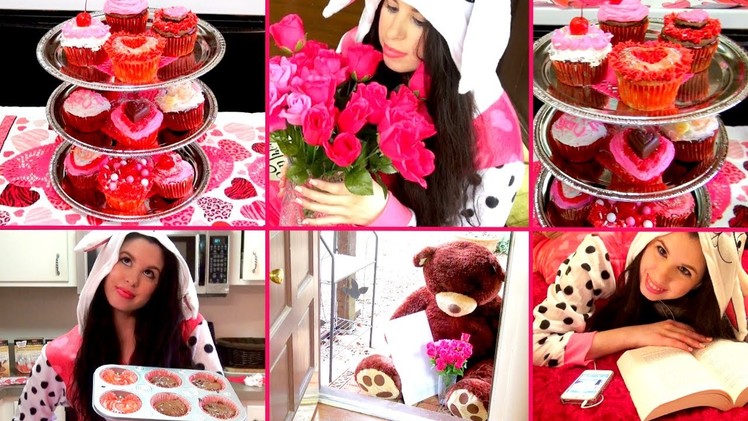 ♥ DIY Valentine's Day Cupcakes ♥ DIY Cupcake Stand & Gift Ideas! ♥