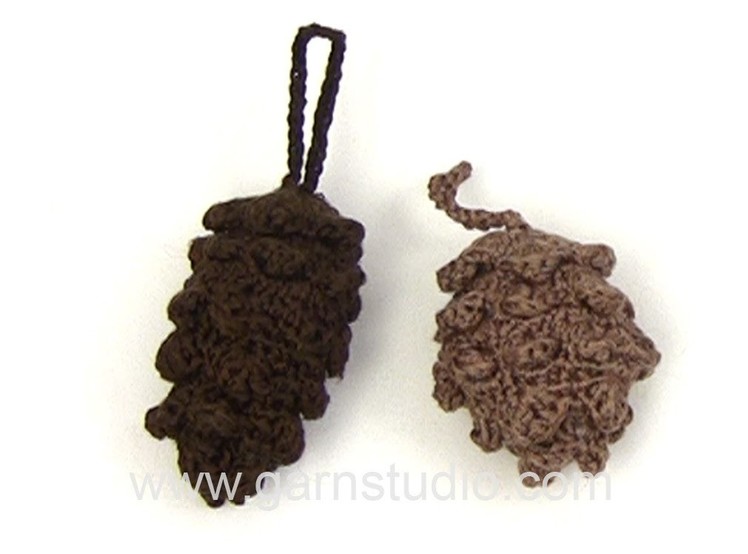 DROPS Crocheting Tutorial: How to work a round cone