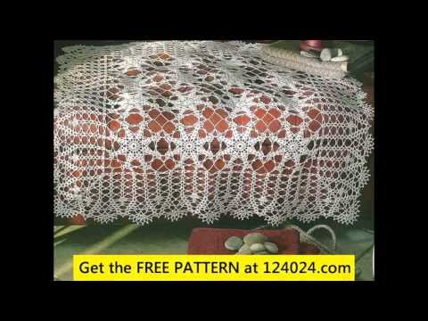 Easy crochet crochet tablecloth patterns