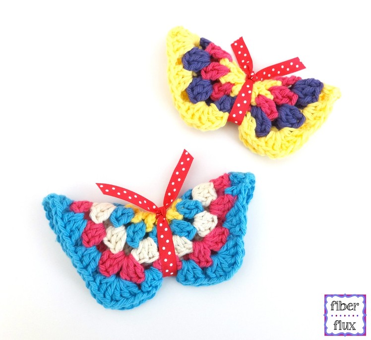 Episode 197: How to Make a Granny Hexagon Butterfly