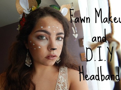 Fawn Makeup & D.I.Y Headband ✿