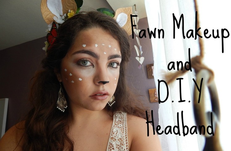 Fawn Makeup & D.I.Y Headband ✿
