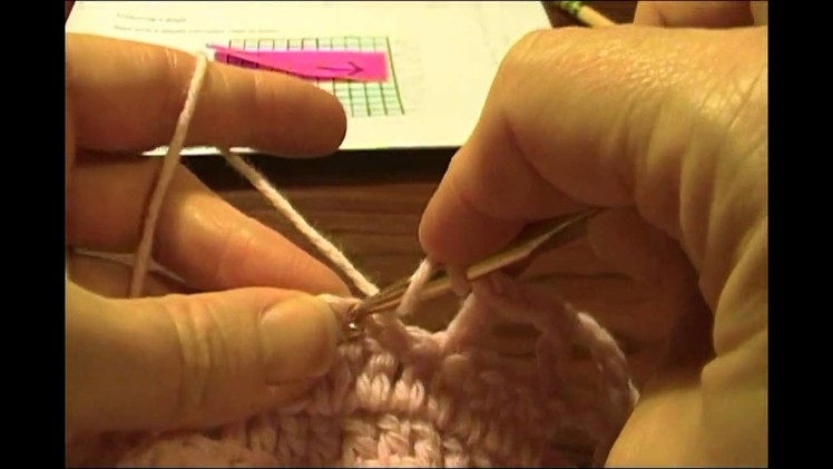 Filet Crochet Tutorial Part 6 of 6