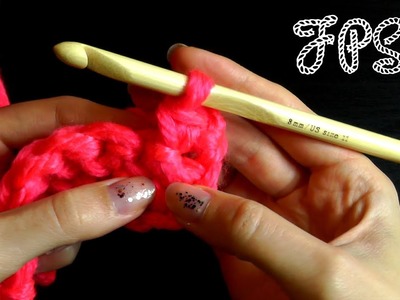 Front post single crochet - Crochet basics