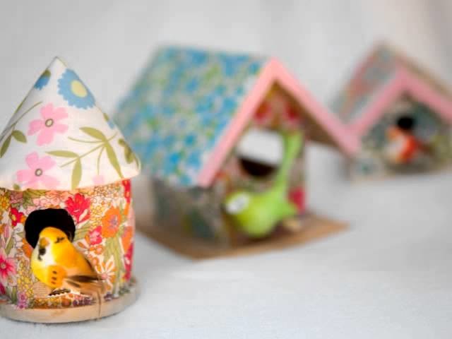 Handmade Bird Crafts by Flying Little Birds