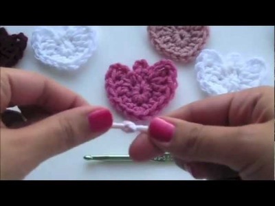 How to Crochet Hearts on a String for Valentines Day