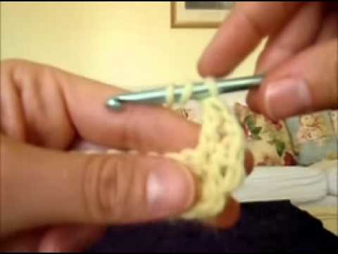 How To Crochet - single, double, treble, shell stitch, moss stitch
