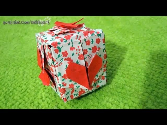How to fold: Heart Cube Origami 6 Piece Module | Part I