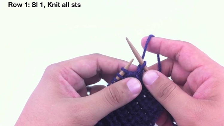 How to Knit the Half Fisherman's Rib