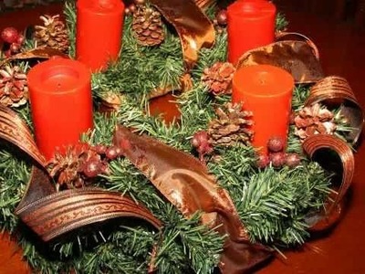 How to make an Advent Wreath